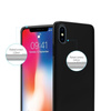 Crong Smooth Skin - iPhone Xs / X Hülle (schwarz)