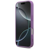 ETUI DO IPHONE 17 PRO GUESS GLITTER ORYGINALNE FIOLETOWE BROKATOWE MODNE