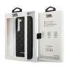 Karl Lagerfeld Monogram 3D Pattern - Etui Samsung Galaxy S23+ (czarny)