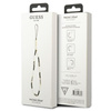 Guess Phone Strap Heishi Beads - Pendentif téléphone (noir/blanc)