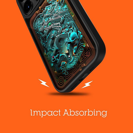 STM Reveal Warm MagSafe - iPhone 15 Pro Case (Black Realm)