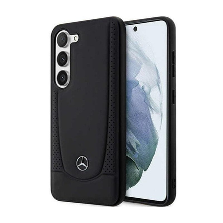 Mercedes bőrtok Urban Line - Samsung Galaxy S23 FE (fekete)
