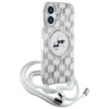 Karl Lagerfeld IML Crossbody Monogram Karl & Choupette Head MagSafe - Case for iPhone 16 (transparent)