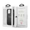 Guess Croco Stamp Lines - iPhone 13 Pro Max Tasche (schwarz)