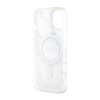 Guess Marble MagSafe - Case for iPhone 14 Plus (White)
