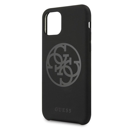 Guess szilikon 4G Tone to Tone - iPhone 11 tok (fekete)
