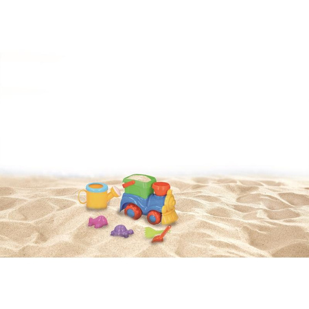 Eddy toys - Sada hraček na pískoviště 8 el. Vlak