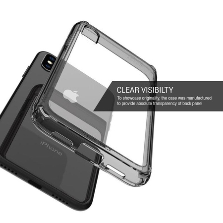Obliq Naked Shield - Coque pour iPhone Xs / X (Noir)