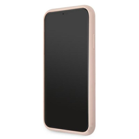Karl Lagerfeld szilikon Ikonik Outline - iPhone 11 tok (rózsaszín)