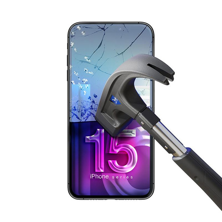 3mk FlexibleGlass - Hybridní sklo pro iPhone 15 Plus