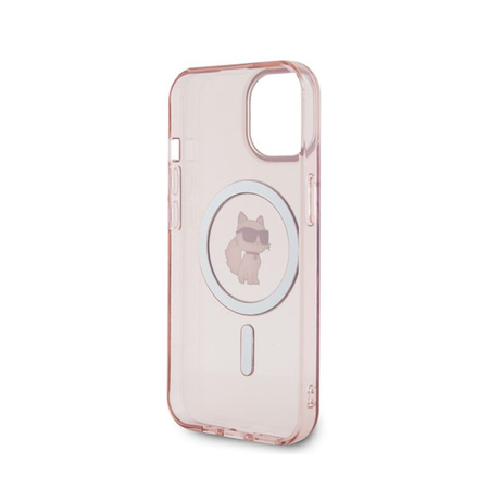 Karl Lagerfeld IML Choupette MagSafe - Case for iPhone 15 (pink)