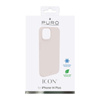 PURO ICON Cover - pouzdro pro iPhone 14 Plus (pískově růžová)