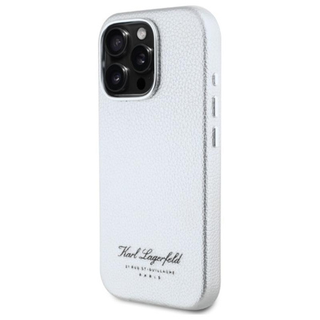 Karl Lagerfeld Hotel RSG - iPhone 16 Pro Max Tasche (grau)