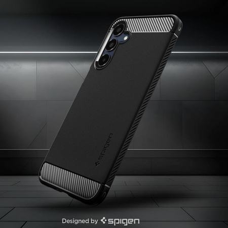 Spigen Rugged Armor - Gehäuse für Samsung Galaxy A16 4G/5G (Mattschwarz)