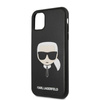 Karl Lagerfeld Silicone Ikonik Karl`s Head - Etui iPhone 11 (czarny)