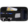 CAR ORGANIZER for sun visor, Dunlop storage compartment, Black