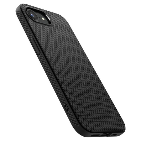 Spigen Liquid Air - tok iPhone 16e készülékhez (matt fekete)
