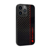 Audi Carbon Fiber Stripe - Hülle für iPhone 13 Pro (Schwarz)