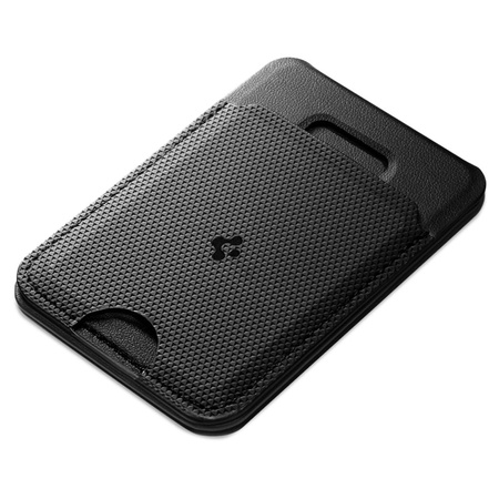 Spigen S314-3 Slim Fold Tripod MagSafe - Portafoglio magnetico con funzione di supporto (nero)