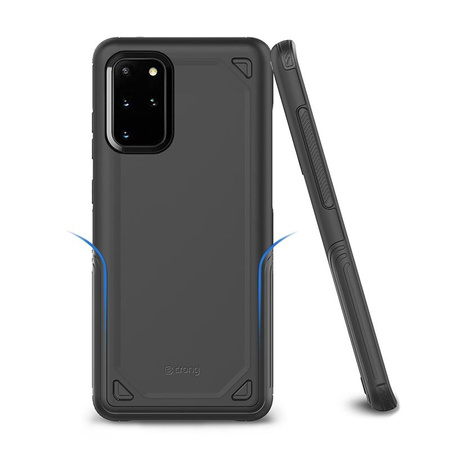Crong Defender Case - Étui pour Samsung Galaxy S20+ (noir)