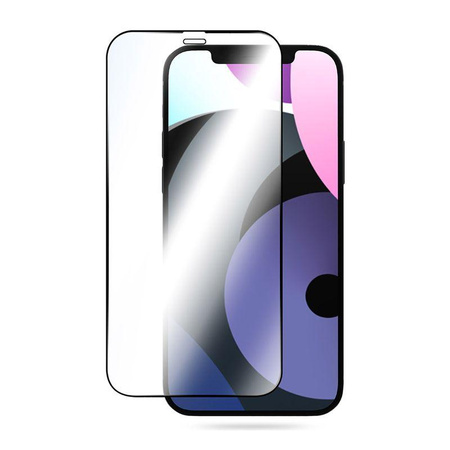 Crong 7D Nano Flexible Glass - Verre hybride incassable 9H pour l'ensemble de l'écran de l'iPhone 12 Mini