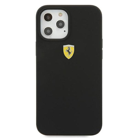Ferrari On Track Silicone - Case iPhone 12 / iPhone 12 Pro (black)