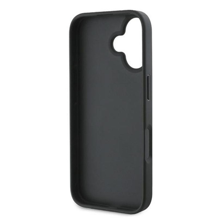 Guess 4G Bottom Stripe - Coque iPhone 16 (gris)
