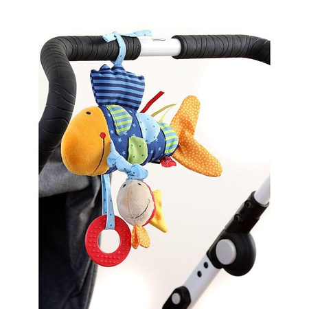 Sigikid - Cuddly Activating Fish With Teether