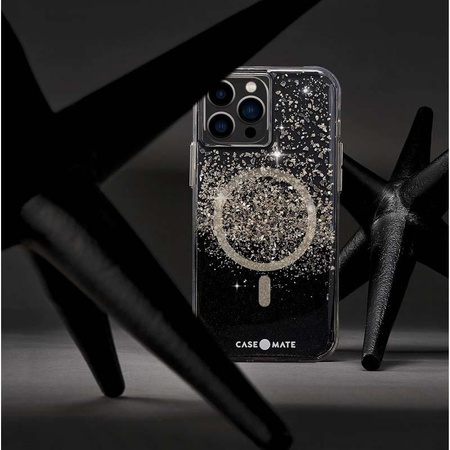 Case-Mate Karat MagSafe - pouzdro pro iPhone 14 Pro Max zdobené onyxem (Onyx)