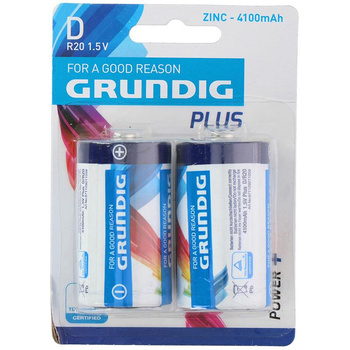 Grundig - Zink-Batterie D / R20 1.5V 4100mah 2 Stk.
