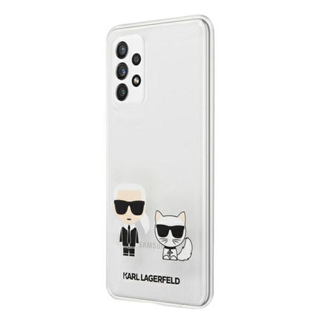 Karl Lagerfeld Ikonik & Choupette - Samsumg Galaxy A52 / A52S Case (Transparent)