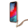 Guess Saffiano Chain - iPhone 12 Pro Max Case (pink)