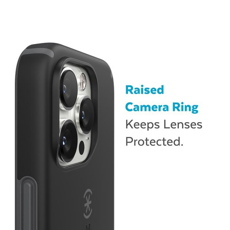 Speck CandyShell Pro + MagSafe - iPhone 14 Pro tok MICROBAN bevonattal (fekete / pala szürke)