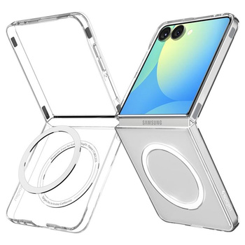 ETUI MAGSAFE SPIGEN DO GALAXY Z FLIP 7, Przezroczyste, Magnetyczne, Case