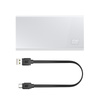 Green Cell PowerPlay20s - Banque d'énergie 20000 mAh avec USB-A QuickCharge 3.0 et 2x USB-C Power Delivery 22.5W (blanc)