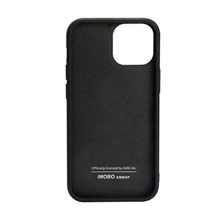 Audi Carbon Fiber - Tasche für iPhone 14 Pro Max (Schwarz)