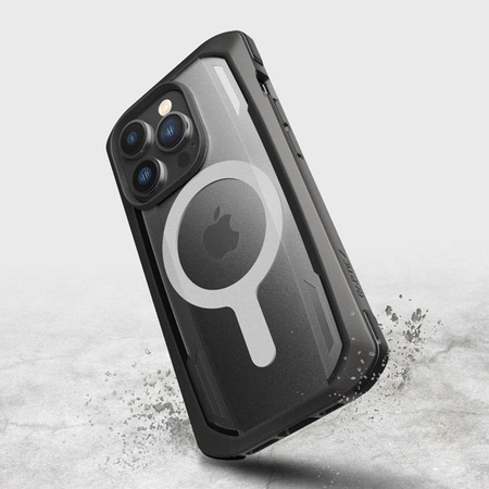 X-Doria Raptic Secure MagSafe - Biodegradable iPhone 14 Pro Case (Drop-Tested 4m) (Black)
