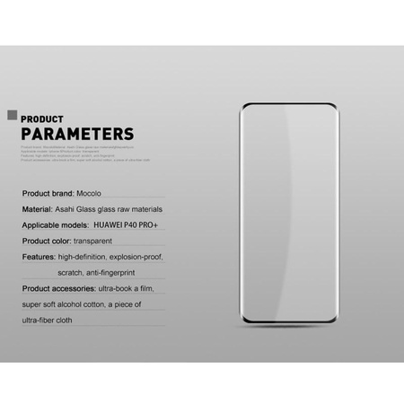 Mocolo 3D Glass - Védőüveg a Huawei P40 Pro készülékhez