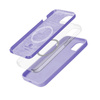 Crong Color Cover Magnetic - pouzdro MagSafe pro iPhone 14 / iPhone 13 (fialové)