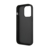 Ferrari Leather Stamp Sides - iPhone 14 Pro Tasche (Schwarz)
