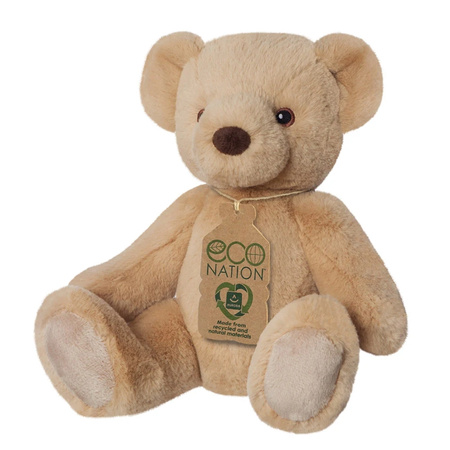 Eco Nation – Plush Toy / Cuddly Teddy Bear 28 cm Eco-Friendly