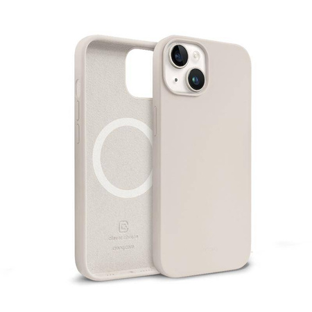 Crong Color Cover Magnetic Case for iPhone 14 (Stone)