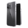 Speck Presidio Perfect-Clear with Glitter - Etui iPhone 13 Pro Max /  iPhone 12 Pro Max z powłoką MICROBAN (Clear/Platinum Glitter)