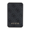 Guess 4G bőr fém logós - Power Bank 10000 mAh 18W (fekete)