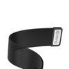 Crong Milano Steel - Rozsdamentes acél szíj Apple Watch 44/45/46/49 mm-es órához (fekete)