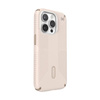 Speck Presidio2 Grip ClickLock & Magsafe - Coque pour iPhone 15 Pro (Bleached Bone / Heirloom Gold / Hazel Brown)
