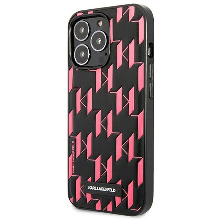 Karl Lagerfeld Monogramm Plakette - iPhone 13 Pro Tasche