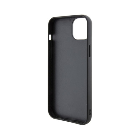 Karl Lagerfeld 3D Gummi Multi Logo - iPhone 15 Plus Tasche (schwarz)