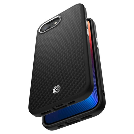 Spigen Enzo Aramid MagSafe - Case for iPhone 16e (Black)