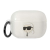 Karl Lagerfeld NFT Ikonik Karl Head - Hülle für Apple AirPods Pro 2 (Transparent)
